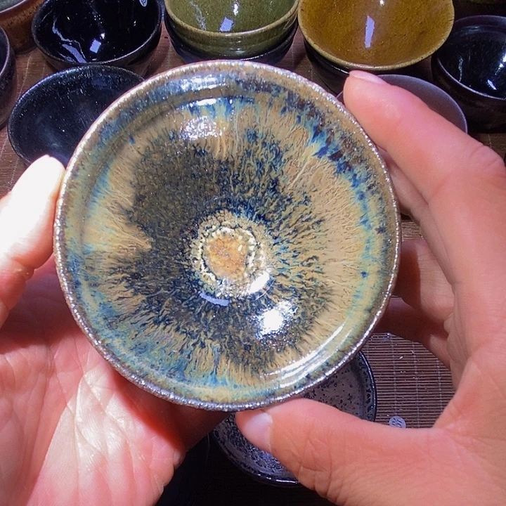 茶盏龙窑柴烧传统工艺