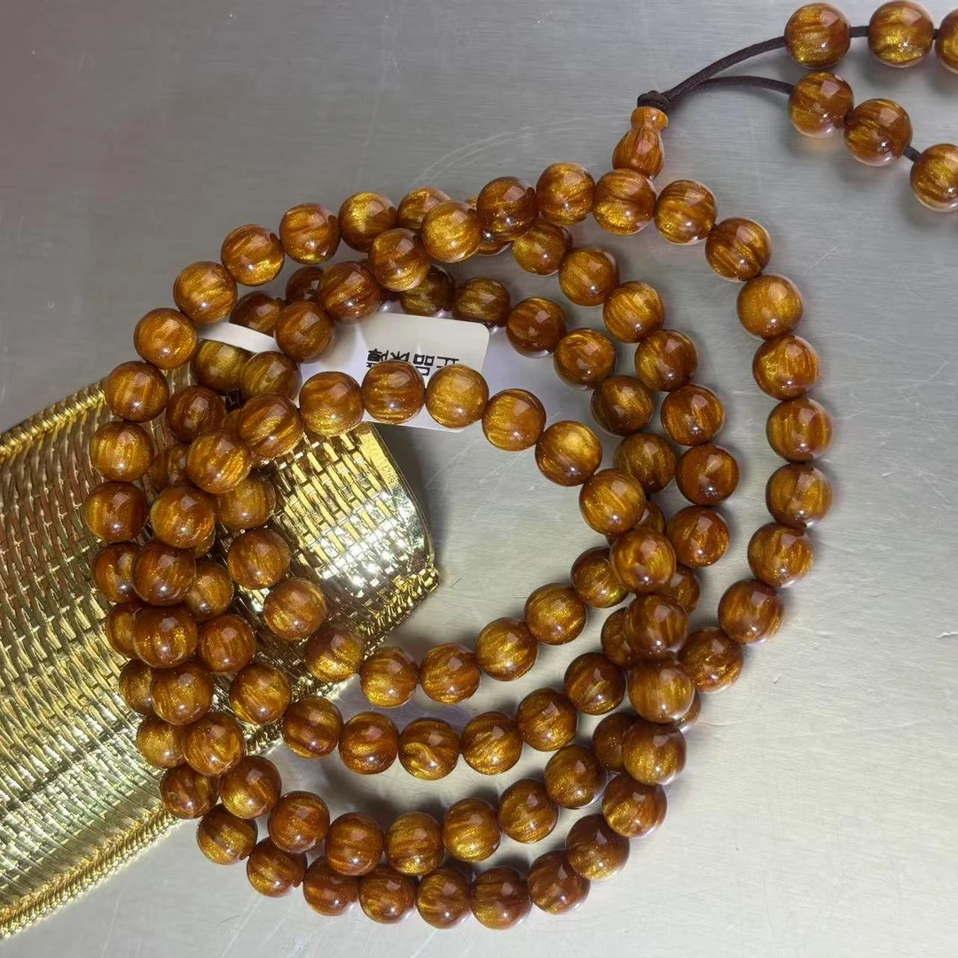 【天鑫木】金丝多圈手串