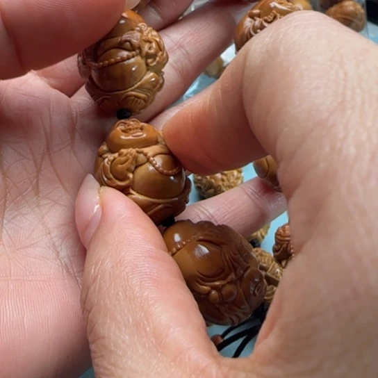 精***姜橄榄核吊坠橄榄雕工艺品