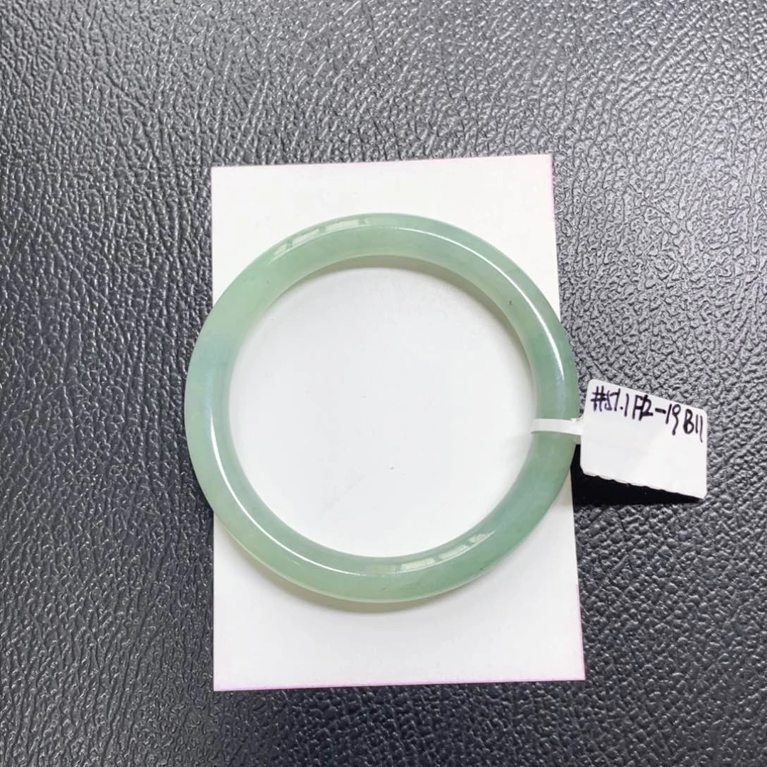 翡翠手镯未镶嵌陈****食缅甸天然A货翡翠#陈说