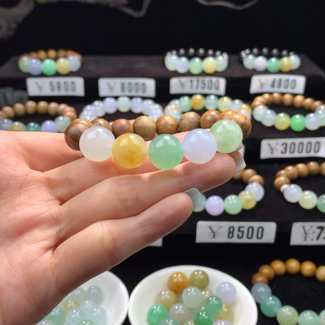 翡翠散珠卡12迎春