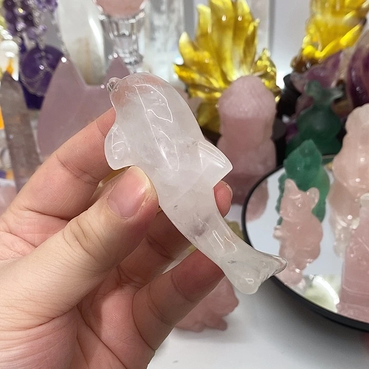 未镶嵌水晶摆件水晶有瑕