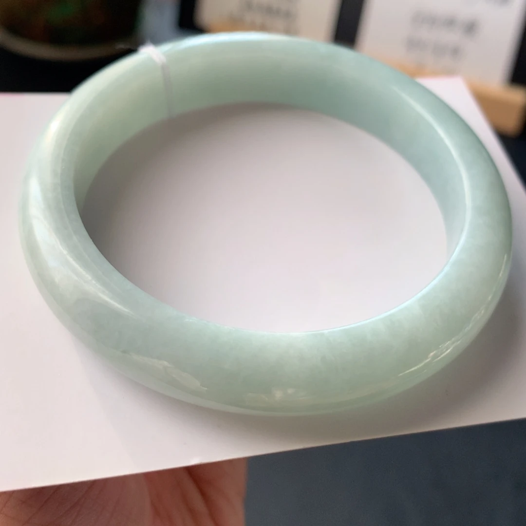 翡翠未镶嵌手镯28号55.5-11.4-8.3超级无敌强强强推性价比