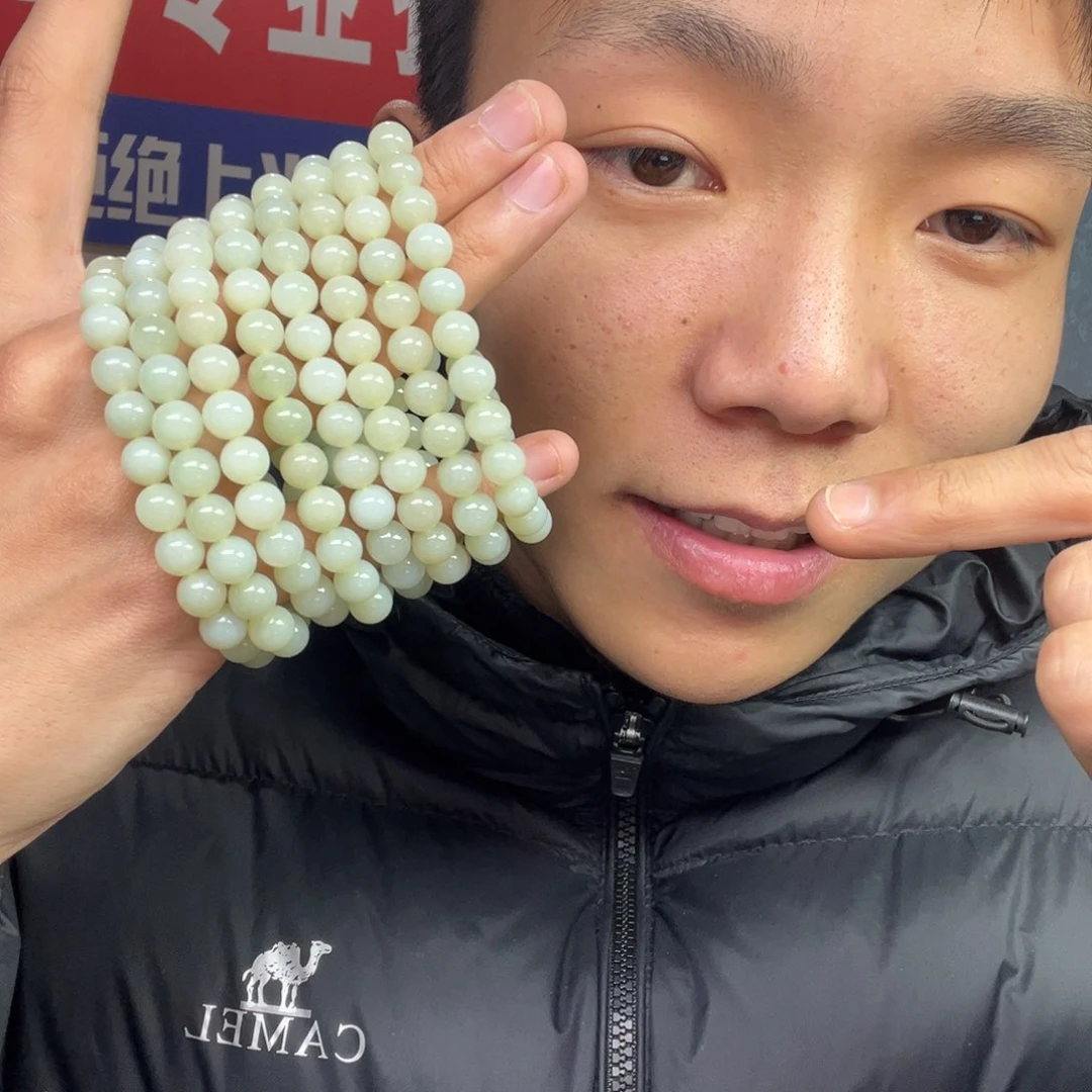 和田玉手链未镶嵌多样性拍一发一新疆且末卡8货头