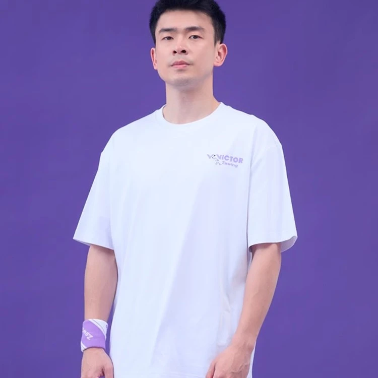 VICTOR/威克多胜利羽球服郑思维专属系列商品 运动短袖 T-501ZSW