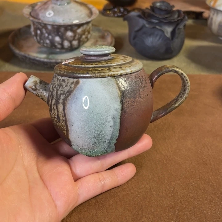 柴烧陶泥巨轮47。