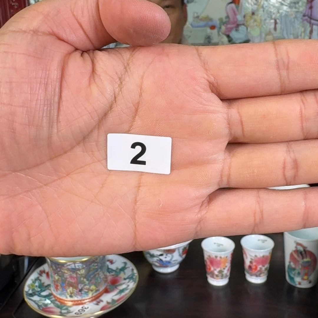 名创釉下五彩精品茶器