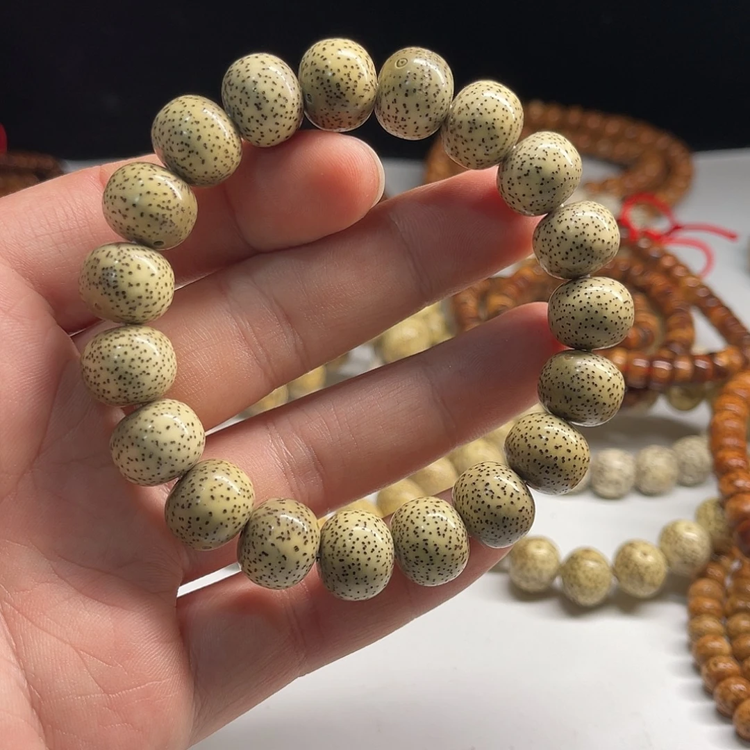 星月菩提吊坠14/12新刀型阴皮老料