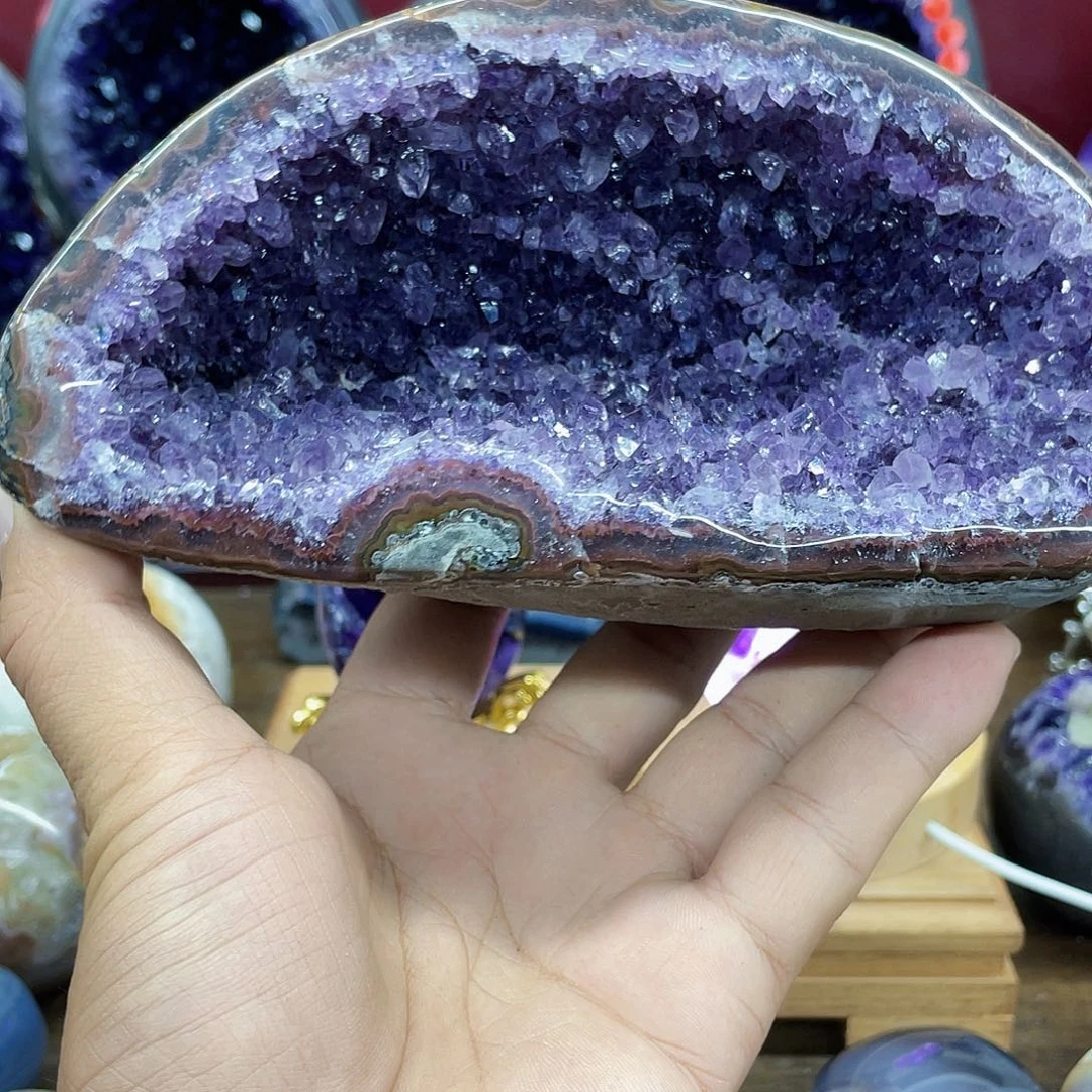 未镶嵌大型摆件（非配饰）紫晶
