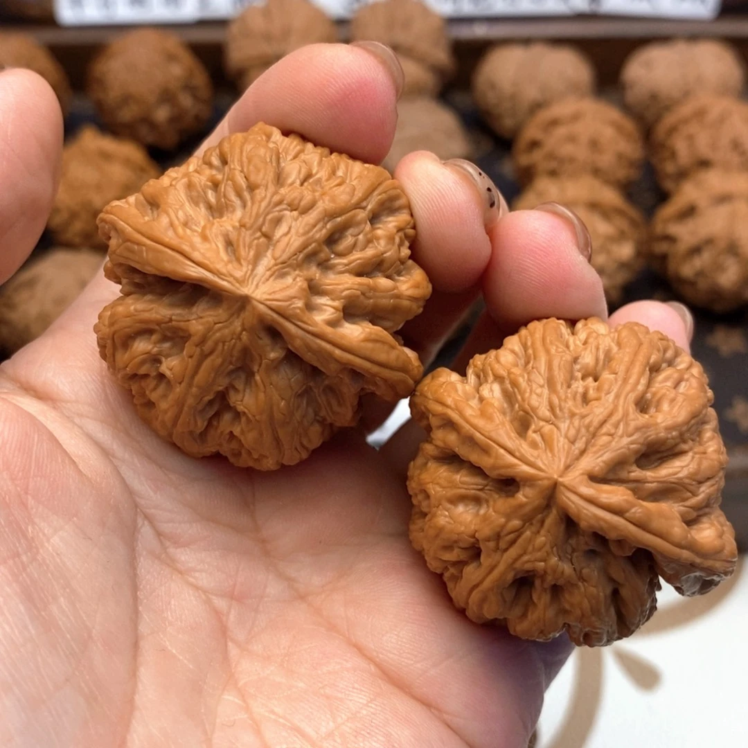 把件文玩核桃42尺全品平谷粗筋