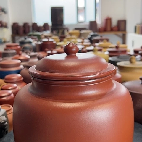【闪购商品】紫砂茶叶罐