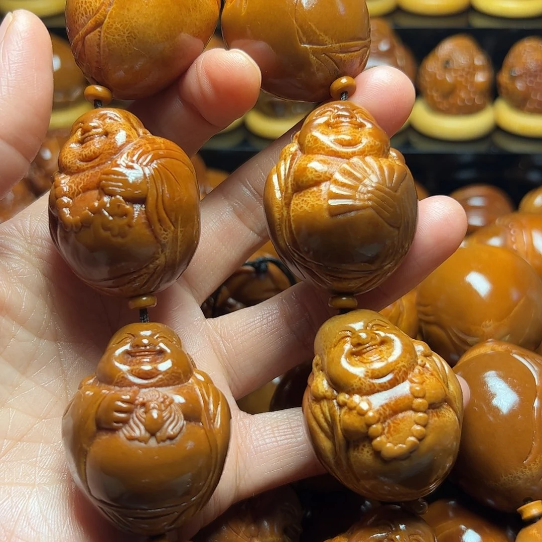 有***色橄榄核手串/手链弥勒一条178