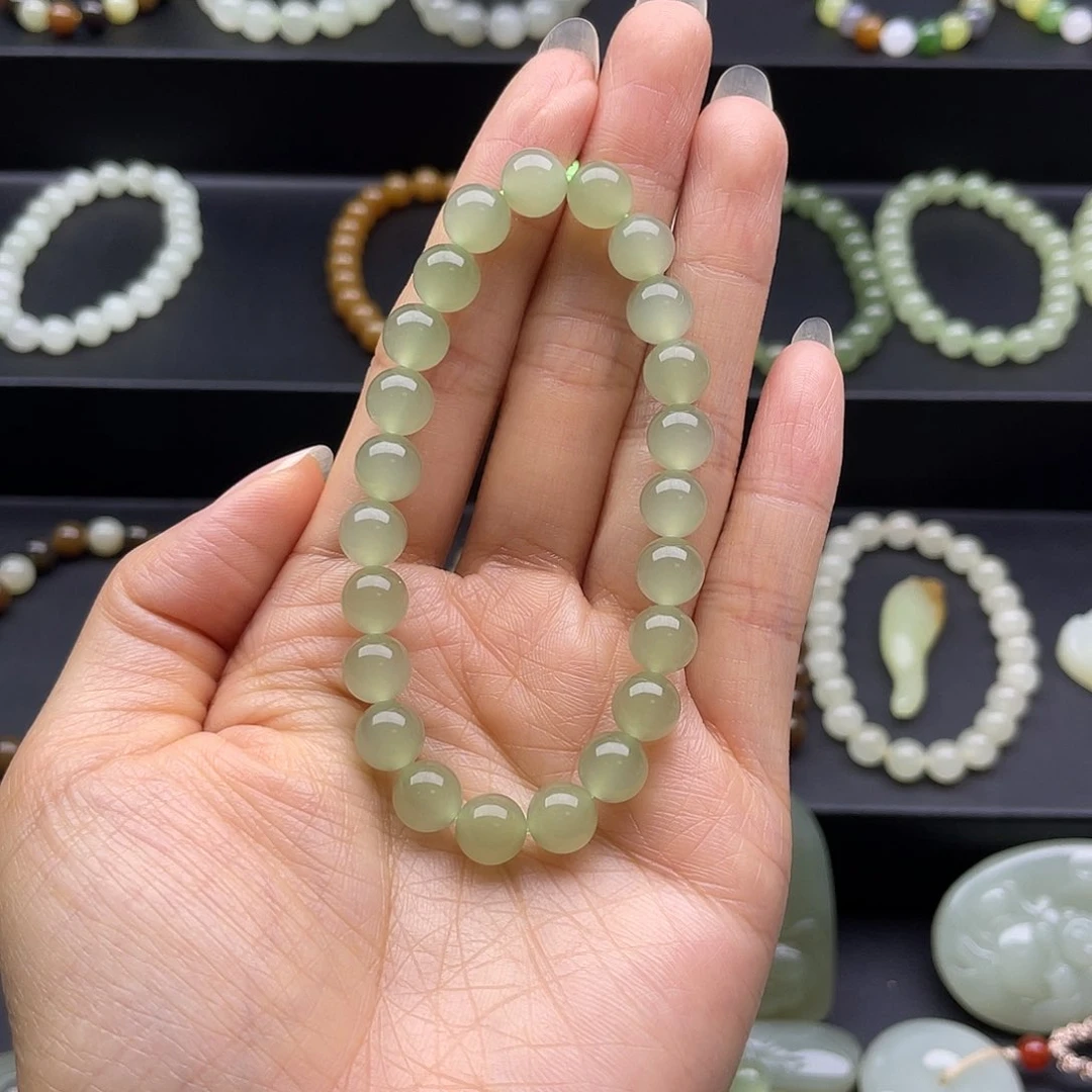 手链未镶嵌和田玉仰****，