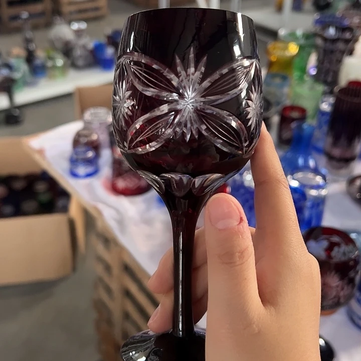 水晶玻璃手柄款微瑕一个