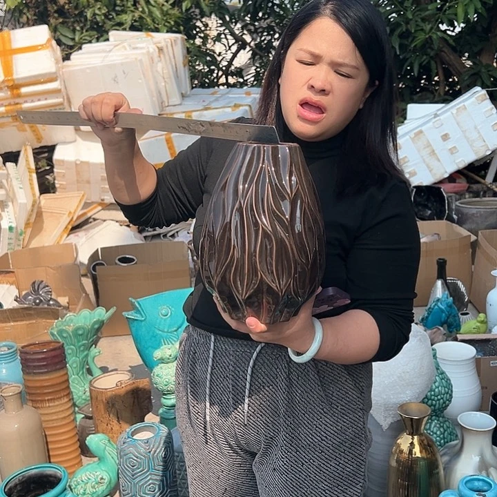 瓶高度25厘米口径了7厘米微瑕捡漏