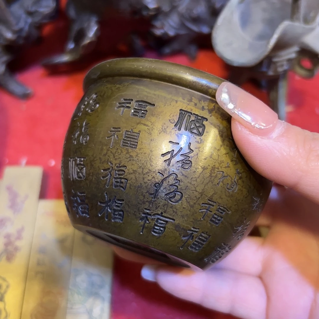 黄铜摆件，文房摆件工艺品
