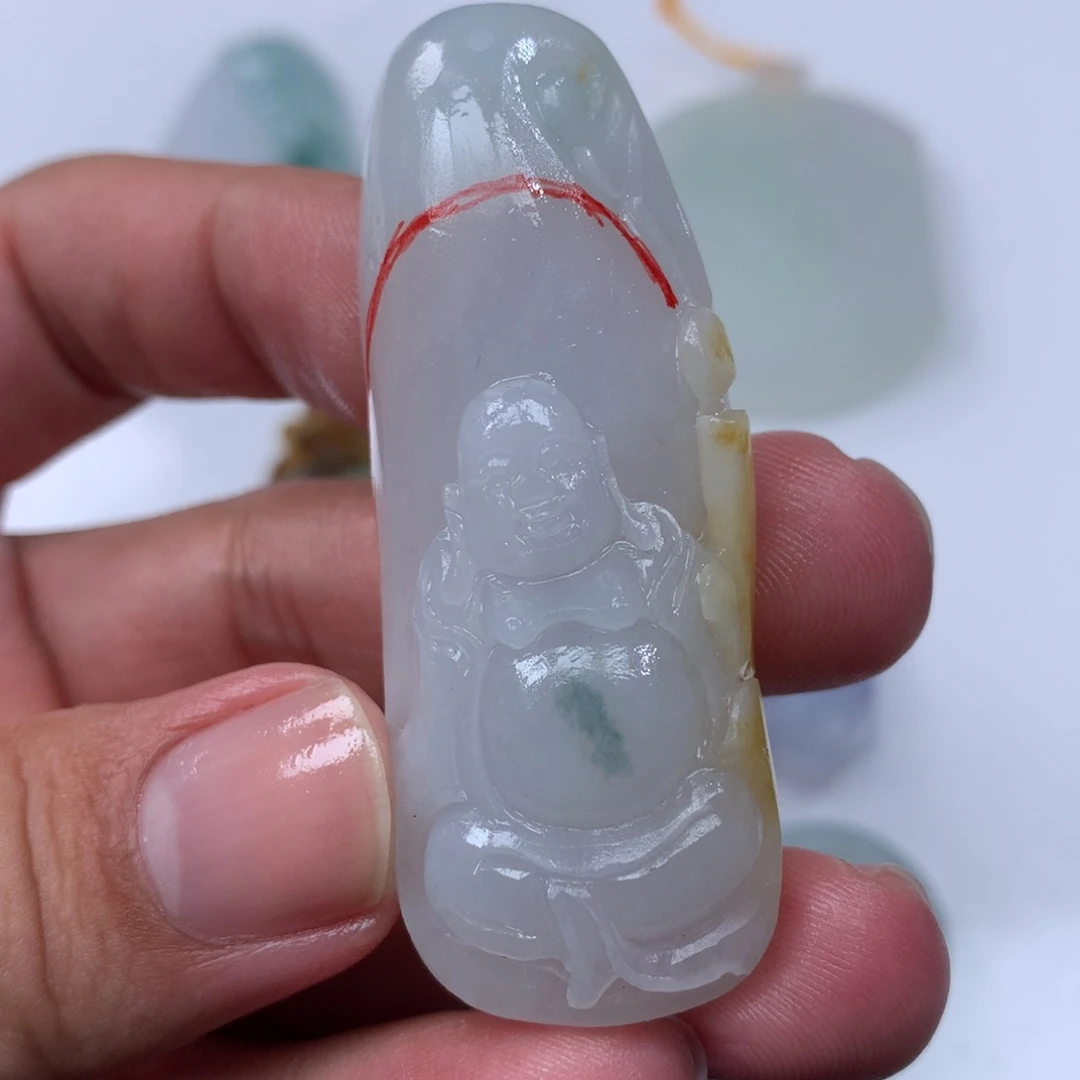 未镶嵌定制翡翠吊坠