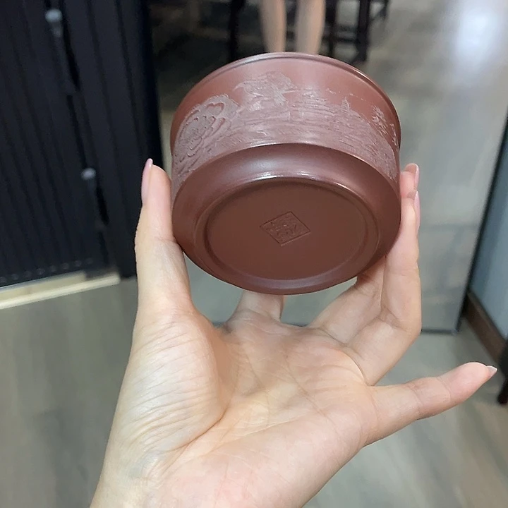 茶壶紫砂全手工打造