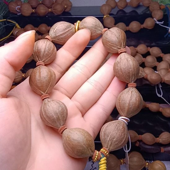 手串/手链橄榄核橄榄核三花铁核德庆王手串2.2