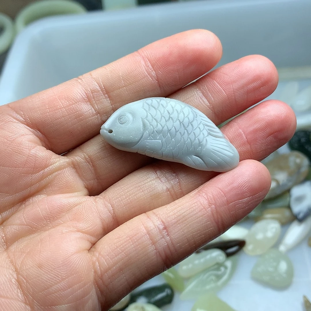 和田玉把件未镶嵌