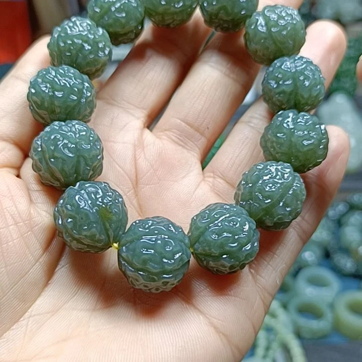 和田玉手链未镶嵌