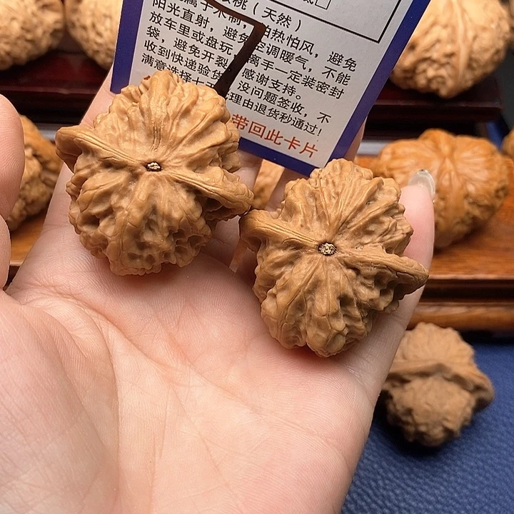 桃核吊坠小***谢野狼狮子头41