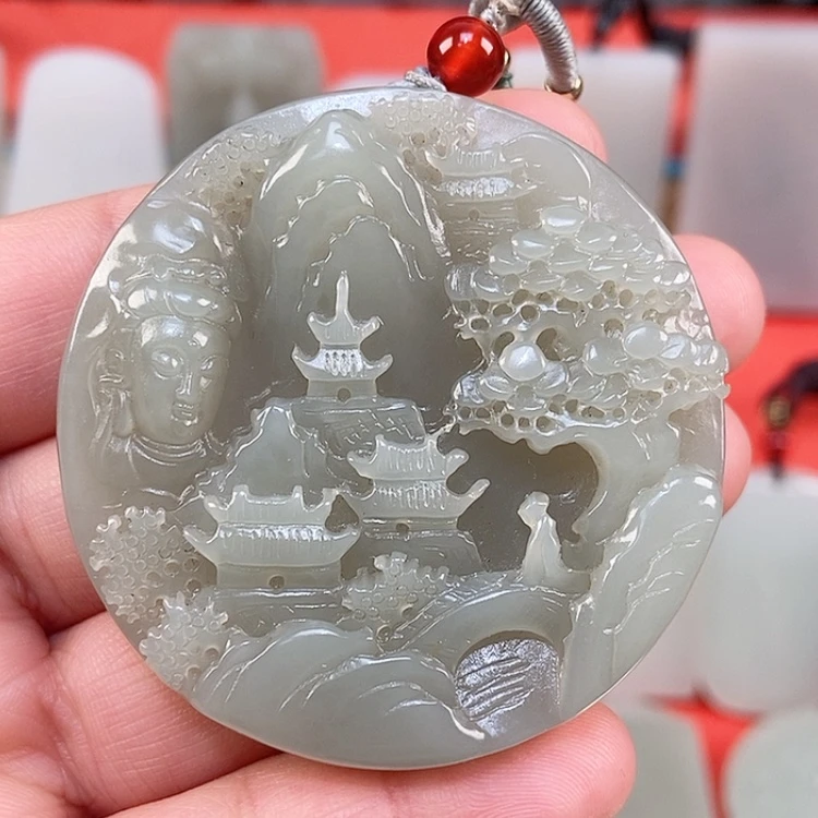 【闪购商品】颈饰未镶嵌和田玉