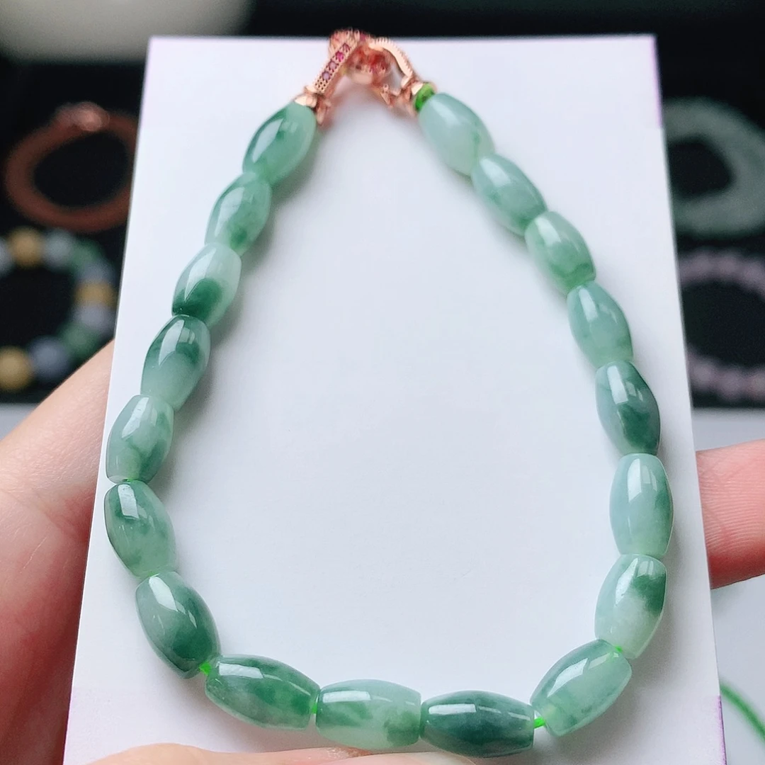 翡翠未镶嵌手链翡翠