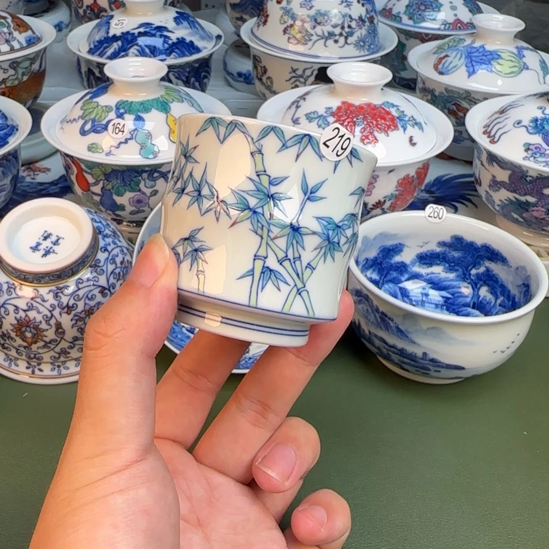 彦祖纯手工手绘茶具219