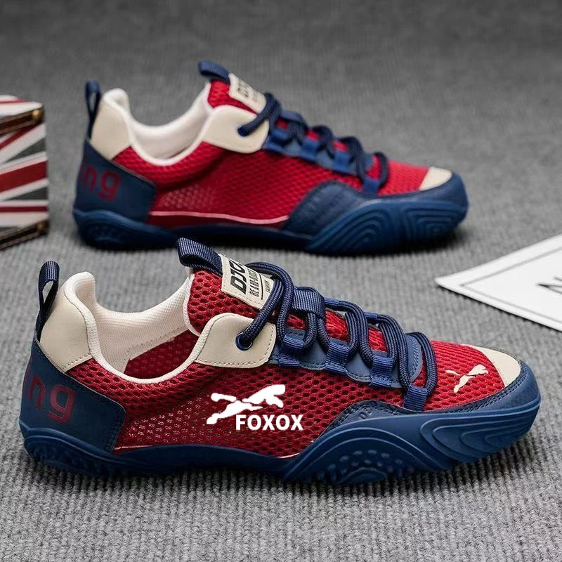 专柜正品男鞋2025夏季新款网面透气运动鞋休闲一脚蹬板鞋登山鞋潮