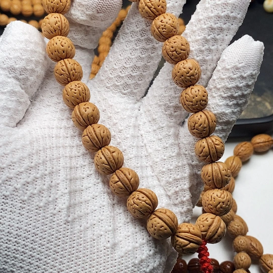 木质野生桃核一根筋