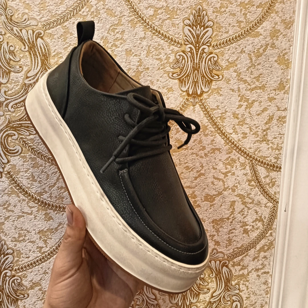 冬季轻便透气休闲风耐磨休闲皮鞋豆豆鞋休闲鞋系带商务