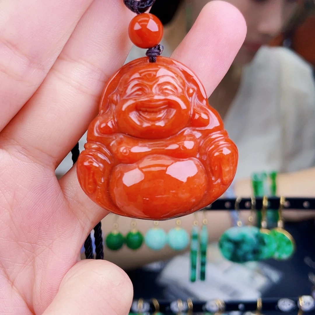 翡翠未镶嵌耳饰饰品