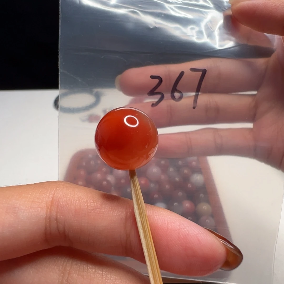 未镶嵌南红玛瑙南红玛瑙367号凉山冰飘13.5+mm