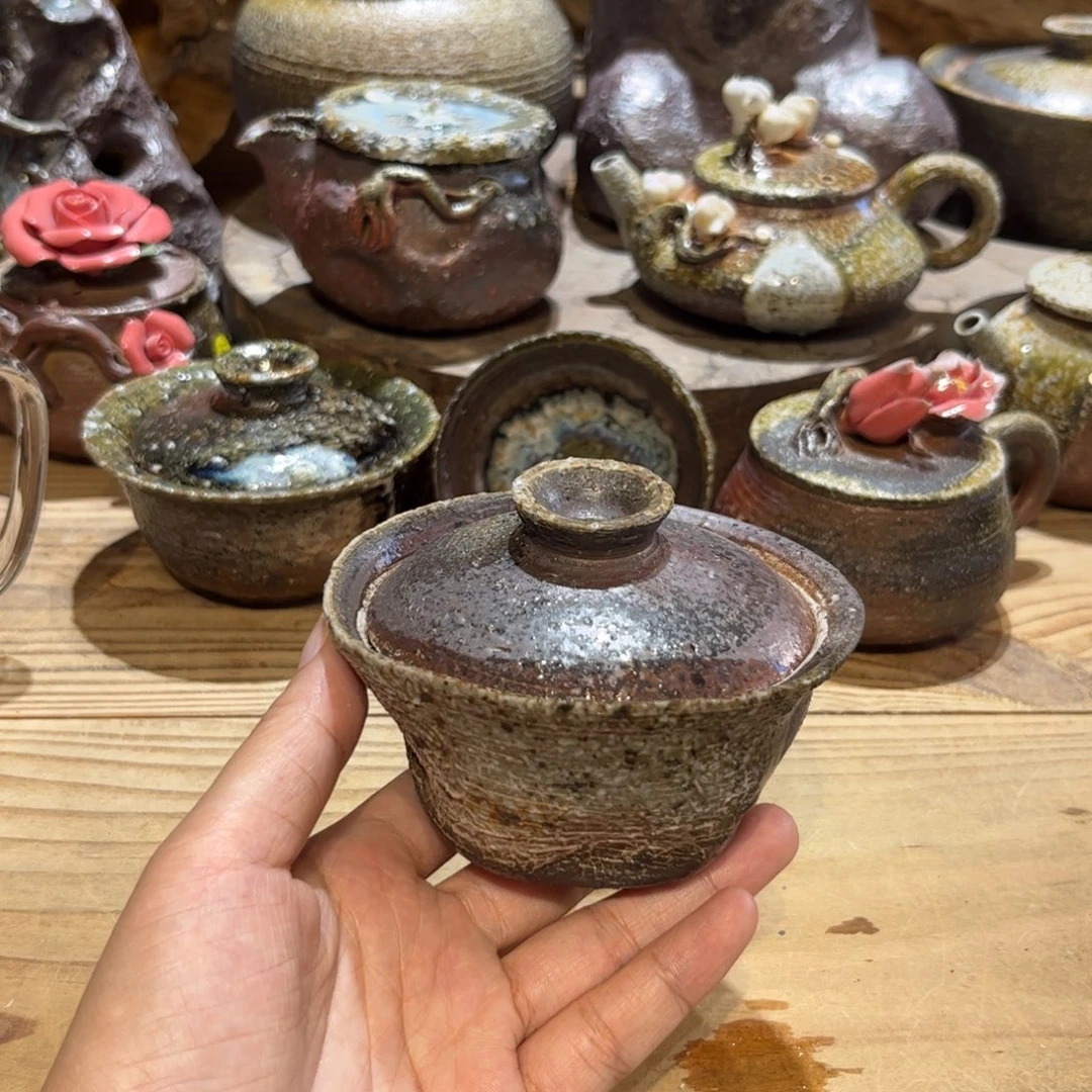 柴烧茶具福利来啦