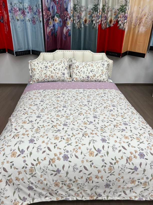 双人被套（藤蔓花）尺寸2X2.3米亲肤柔软舒适四季款