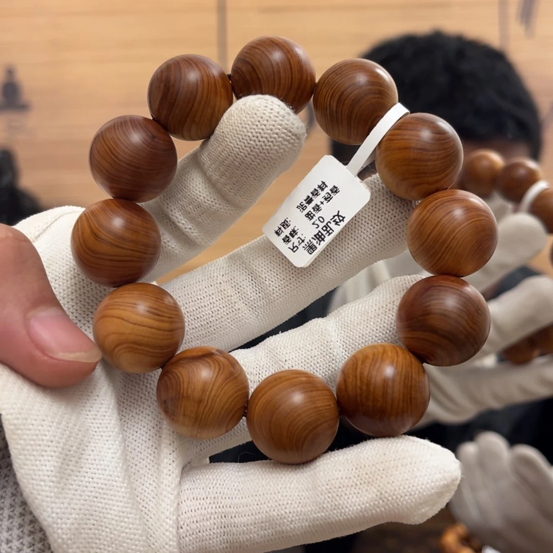 柏木（崖柏）手串/手链20黑油乱纹药香甜香了