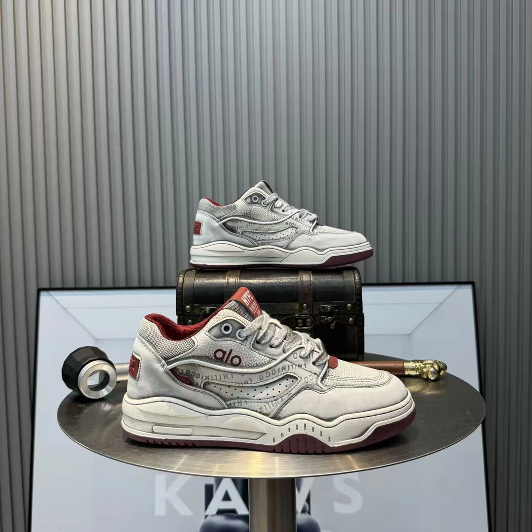 休闲鞋板鞋复古秋季拼色鞋子秋季运动鞋板鞋百搭男士