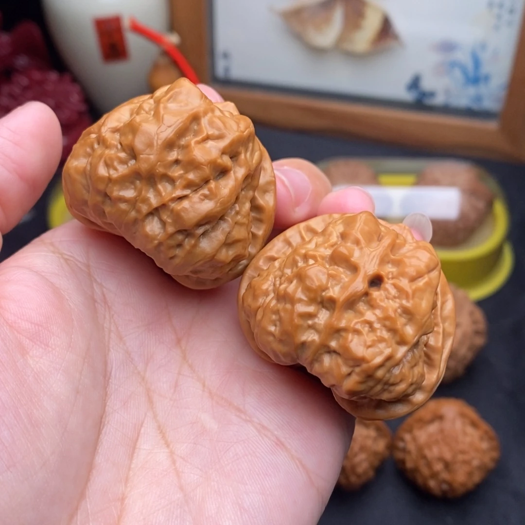 把件文玩核桃40.5青蛙