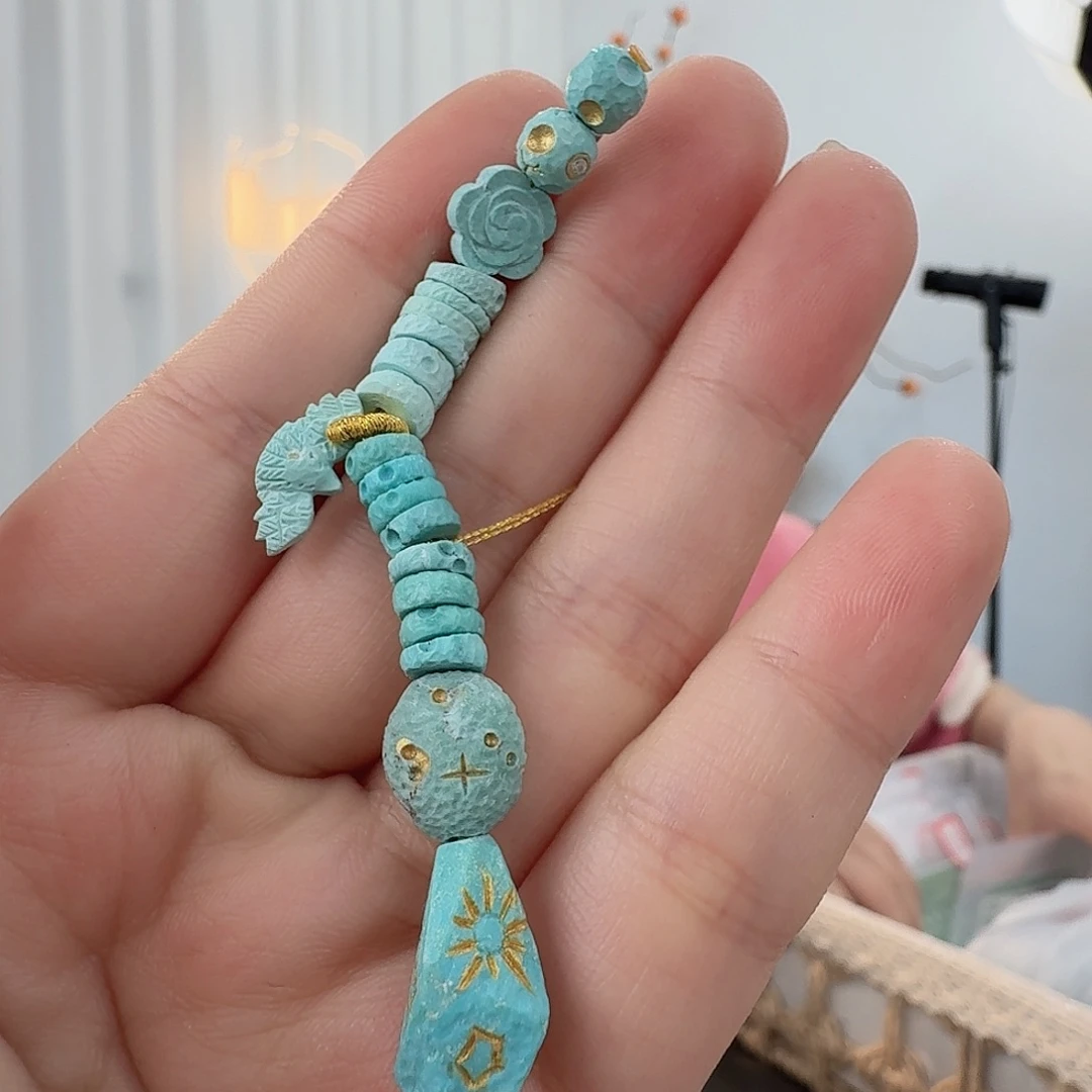 绿松石未镶嵌珠宝半成品