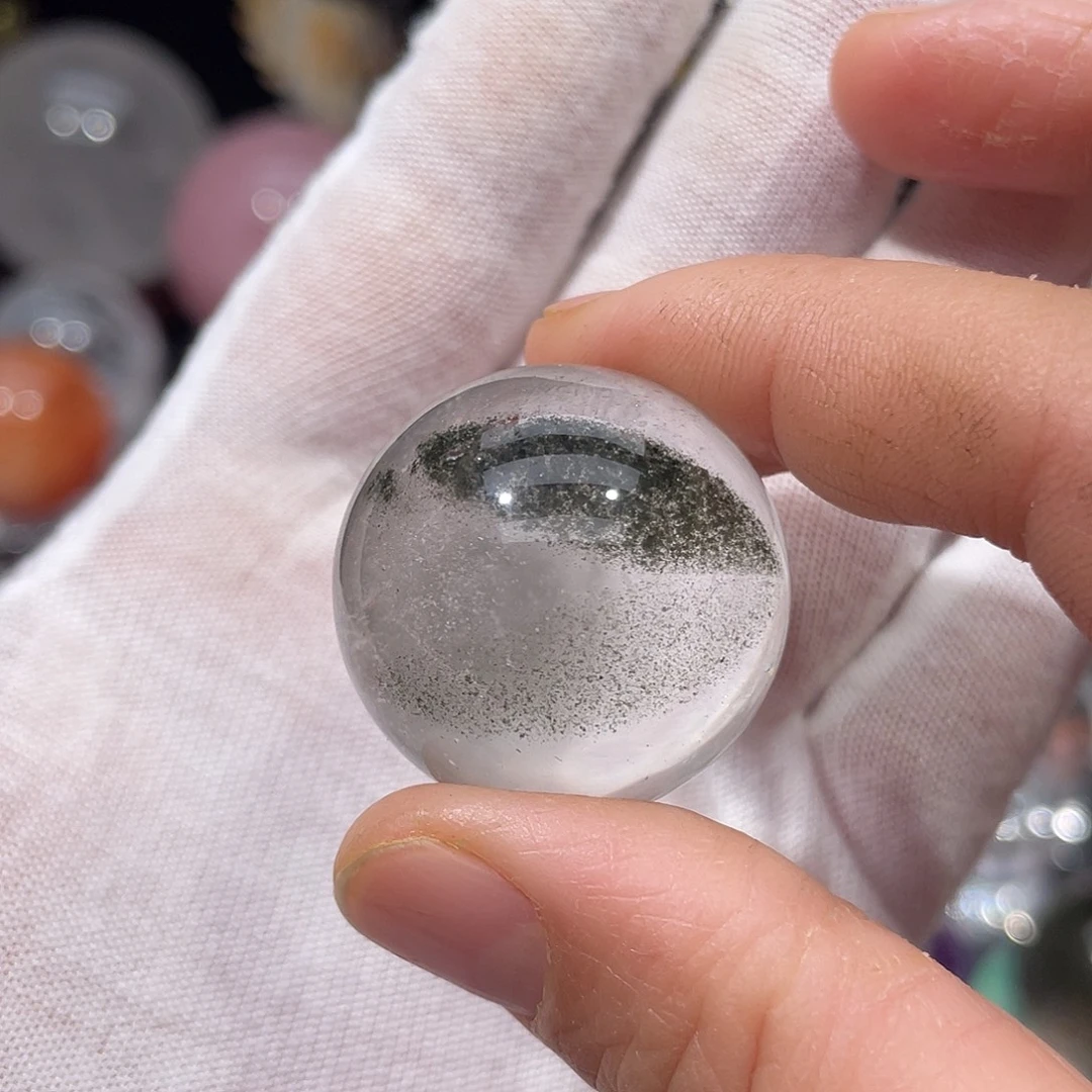 水晶珠宝半成品未镶嵌微瑕2.9