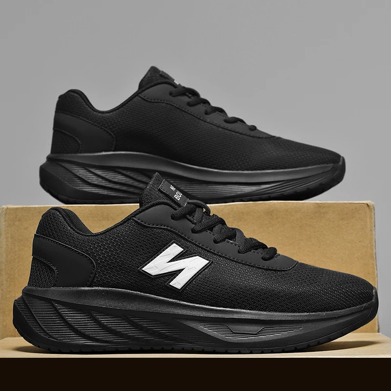 2501男鞋跑步鞋网面透气