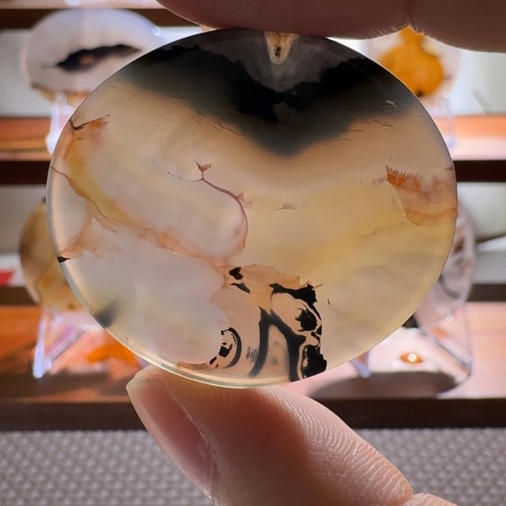 玛瑙/玉髓合金颈饰