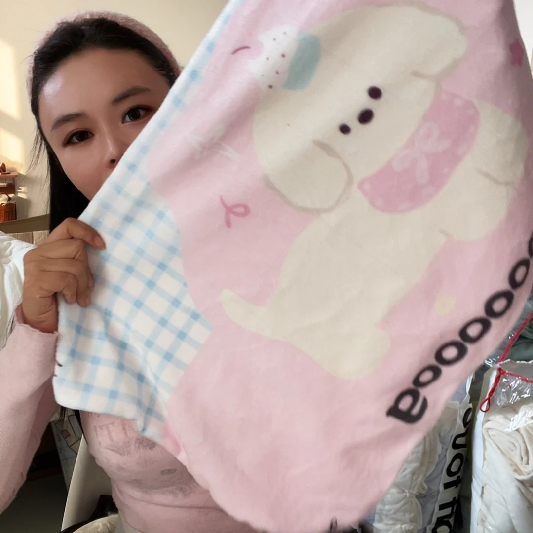 皮***子棉棉条纹小狗标准床单款