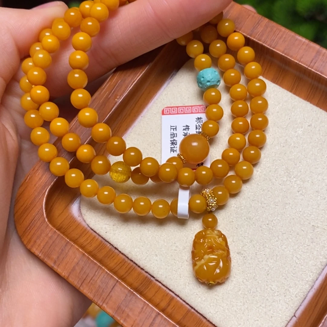 【闪购商品】手链蜜蜡未镶嵌手串
