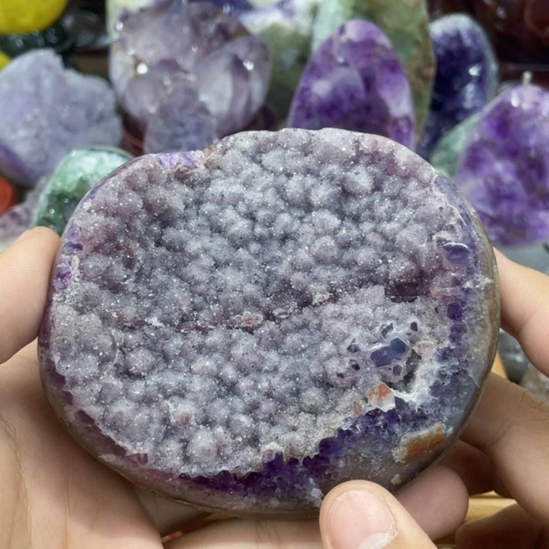 大型摆件（非配饰）紫晶未镶嵌