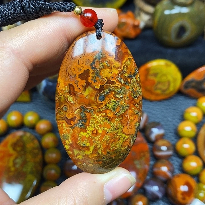 玛瑙/玉髓未镶嵌颈饰