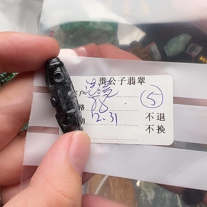 港***湾翡翠未镶嵌颈饰翡翠