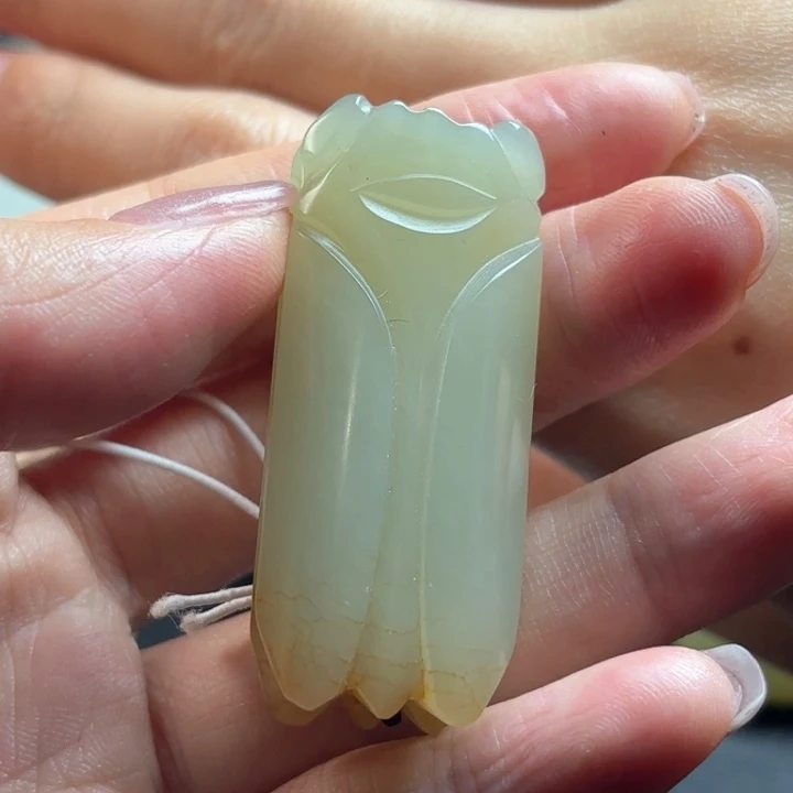 和田玉挂件未镶嵌行*