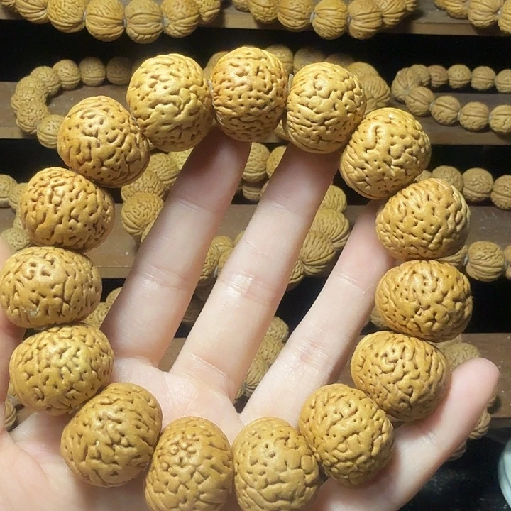 老***)桃核吊坠老树苹果